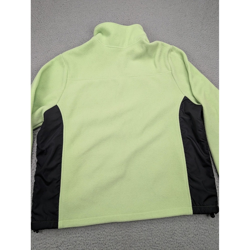 Athletic Works Jacket Womens 2X Apple Green Fleece Full Zip Mock Neck Plus - Picture 12 of 15